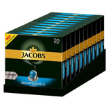 Kaffeekapseln Espresso Intenso, Intensität 10 von 12, 10 x 20 Getränke & Kaffeekapseln Lungo Decaffeinato- Intensität 6- 200 Nespresso-kompatible Kapseln, 10er Pack, 10 x 20 Getränke
