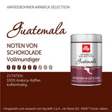 Illy Arabica Selection Guatemala Kaffeebohnen zum Mahlen, Box 250g