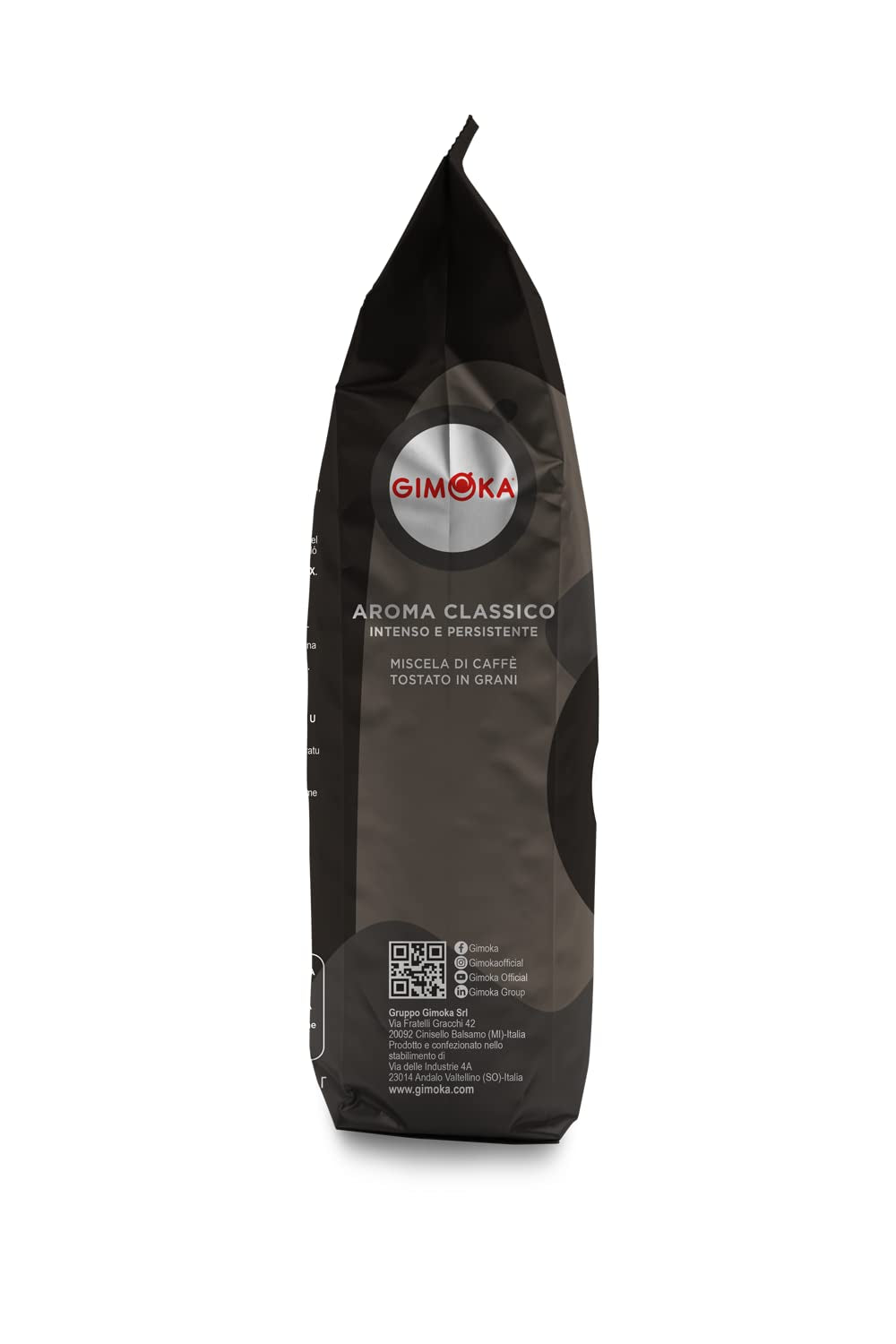 Gimoka – Kaffeebohnen – 1 kg – klassische Mischung – Intensität 10 – hergestellt in Italien – 1 kg Packung