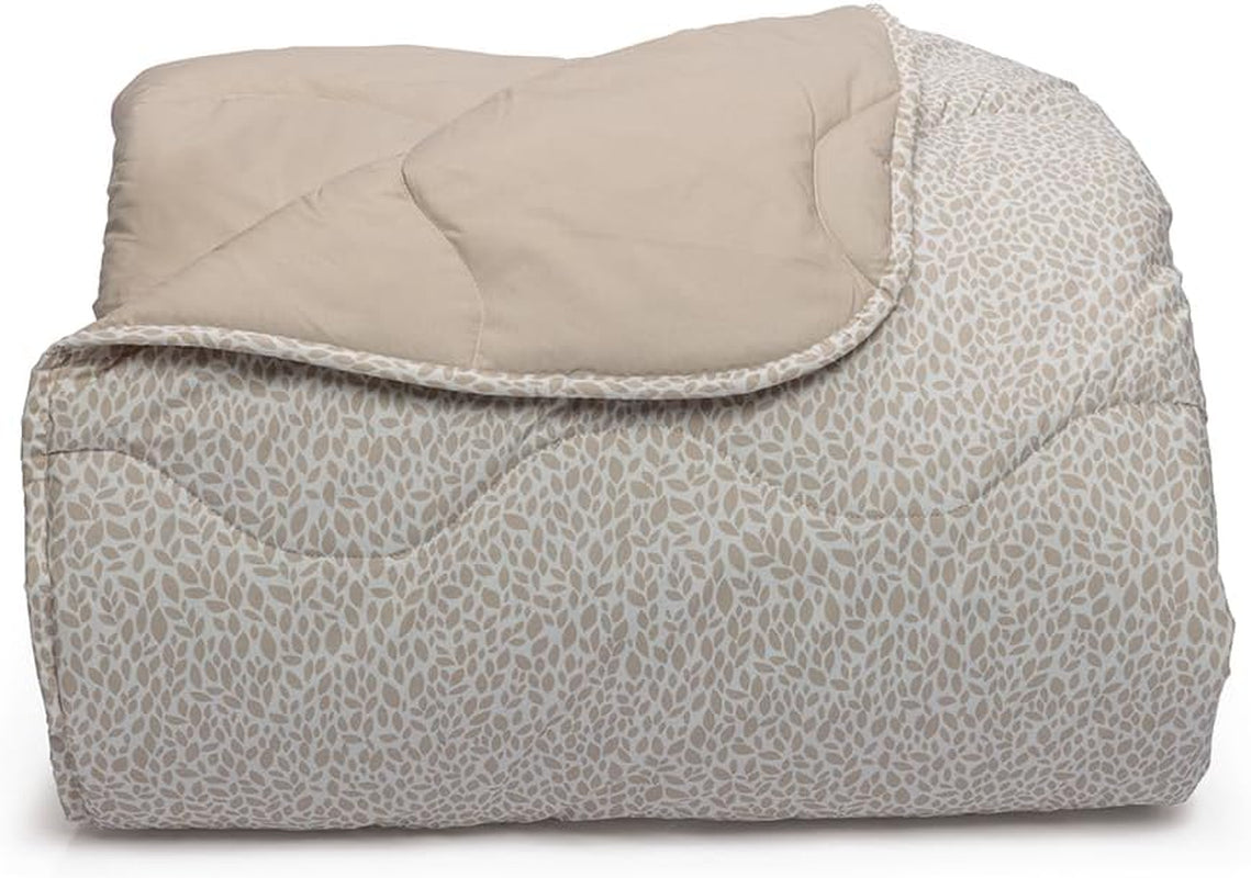 Foppapedretti Nacht&Natur Bettbezug für Doppelbett 2P; Sandblütenblätter, Bezug aus 100 % Baumwolle, hergestellt in Italien. Bettdecken und Steppdecken Naty Shop Standardtitel