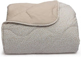 Foppapedretti Notte & Natura Petals Sandsteppdecke, Einzelbettdecke, 100 % Baumwolle, hergestellt in Italien. Bettdecken und Steppdecken Naty Shop Sandblumen Einzelbett