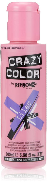 GO TOXIC UV semipermanente Haarfärbecreme, 100 ml (1 Packung) Haarfärbemittel Naty Shop 55 Lilac 100 ml (1 Packung)