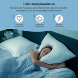 Gewichtsdecke 135X200 7Kg - Anti-Stress-Therapiedecke - Schwere Decke aus 100 % Baumwolle - Decke für tiefen Schlaf und bessere Erholung - Gewichtsdecke - für Männer und Frauen von 55-85Kg Betten und Decken Beuche den Ella-Store