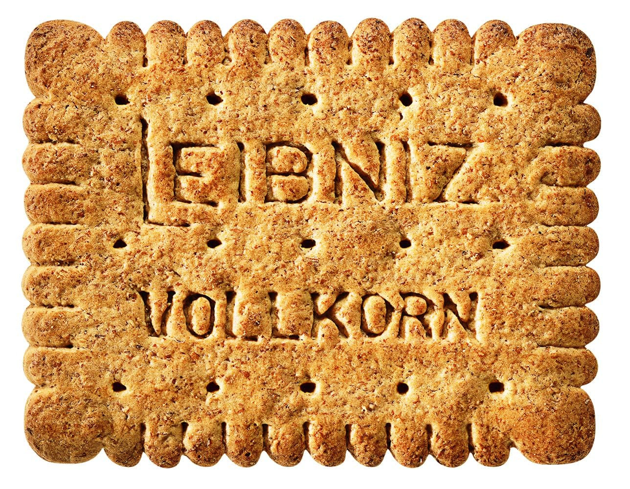 LEIBNIZ Vollkornkekse, 200 g, Knusprige Kekse aus Vollkornmehl 100 % (1 x 200 g)