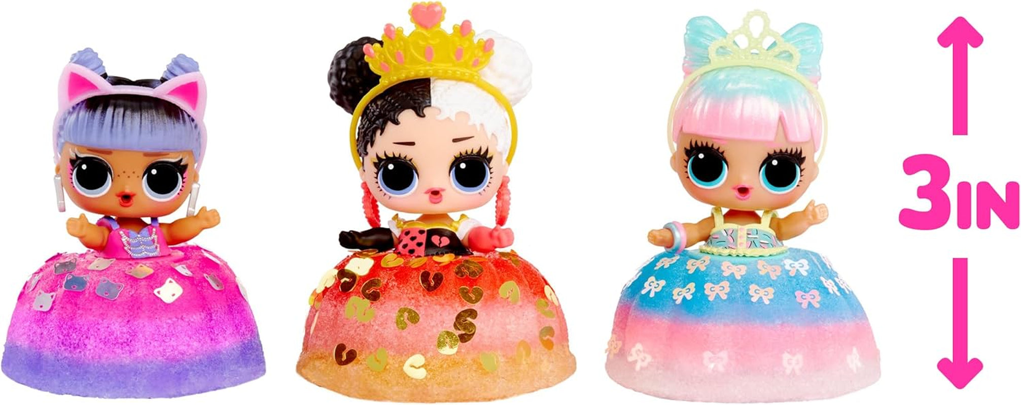 L.O.L. Überraschung! Mix & Make Birthday Cake Tots – Mit Sammelpuppe, DIY-Kuchenkleid, „Backen“ und Dekorieren des Kuchens, Zutaten und Glitzerstreuseln – Puppe mit Kuchenkleid – Ideal für Mädchen ab 3 Jahren Naty Shop Dolls