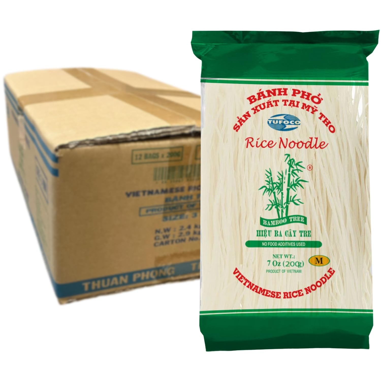 BAMBUSBAUM - Reisnudeln 3 Mm. - 1 X 400 GR