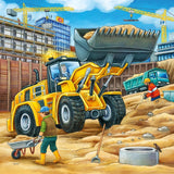 Ravensburger Puzzle für Kinder – 09226 Große Baufahrzeuge – Puzzle für Kinder ab 5 Jahren, mit 3X49 Teilen Puzzle Naty Shop