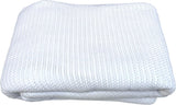 Familienbettwäsche, rosa Zellstoffdecke für Doppelbett, Baumwolle, wendbare große Tagesdecke, leicht, thermisch, weich, traditionelle Zellstoffdecke, 230 x 230 cm, Steppdecken und Steppdecken, Naty Shop, weißes Einzelbett (180 x 230 cm)