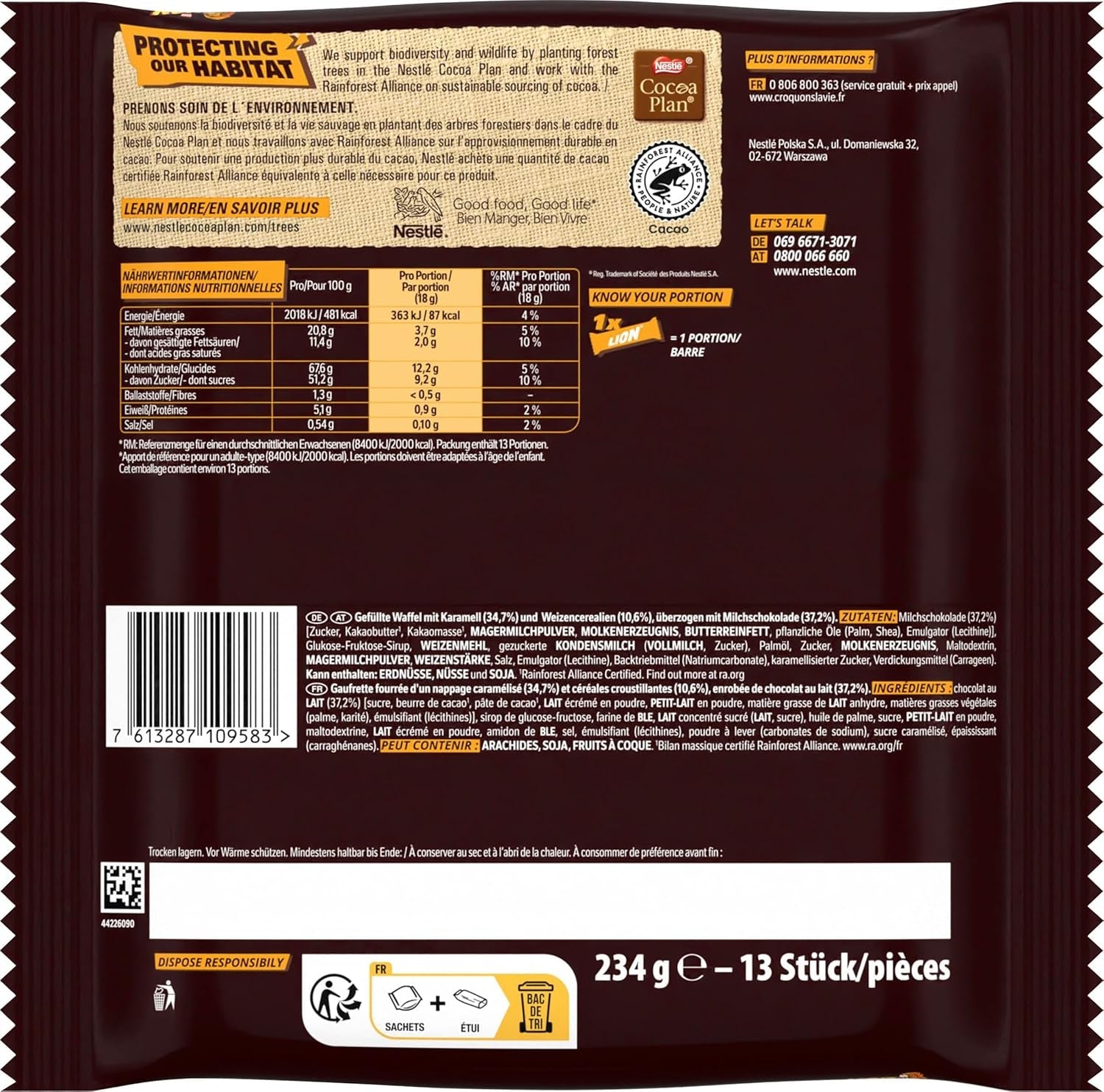 Löwe Mini 2er Pack (1x234g)