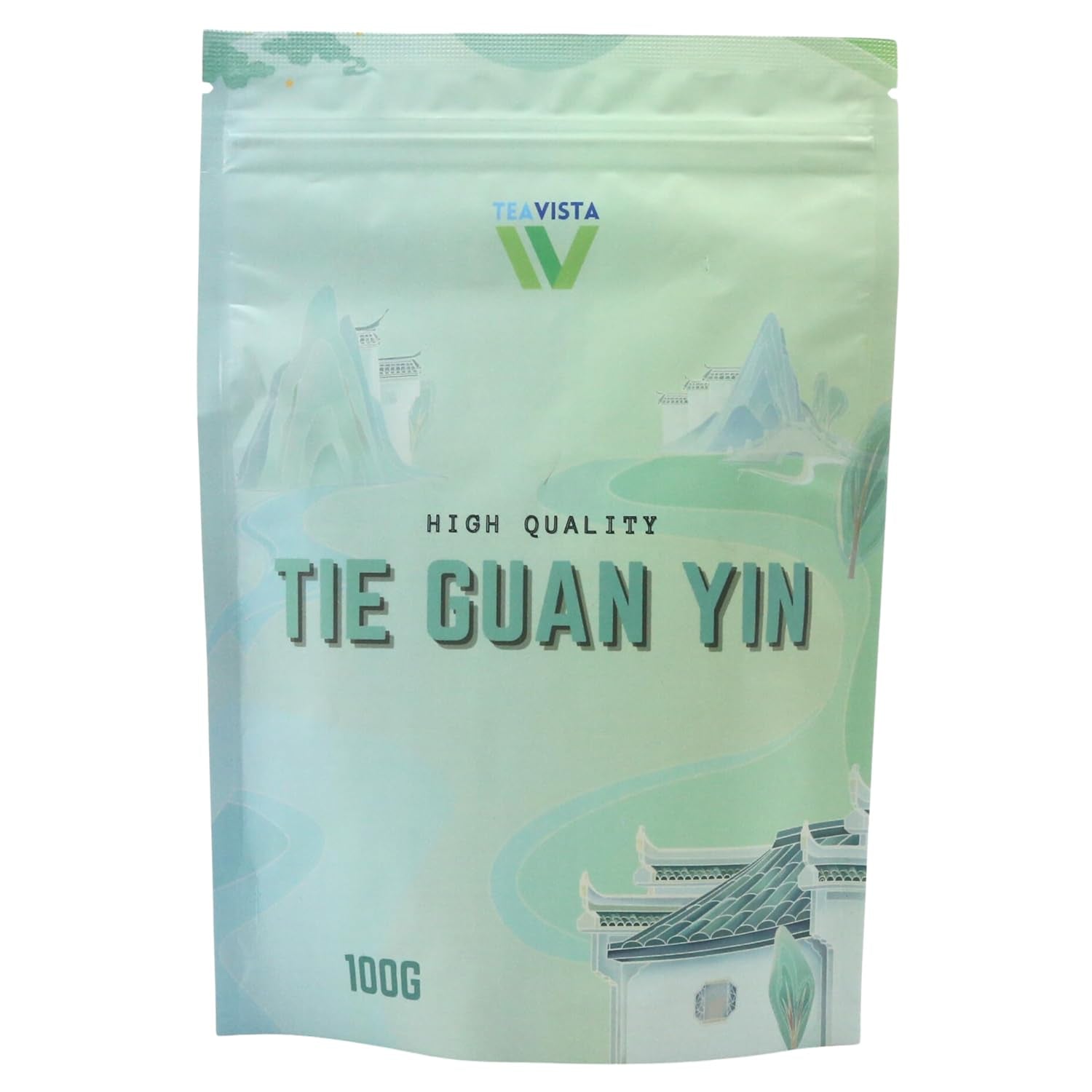 Tie Guan Yin Oolong-Tee von Teavista – Premium chinesischer Oolong-Tee (Tieguanyin), 100 g | Es fördert die Verdauung und erhöht die Energie
