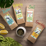 ORIGEENS BIO MATE TEE GESCHENKSET X4 I Yerba Mate Bio 4X80G I Yerba Mate Teeset, Geschenkidee