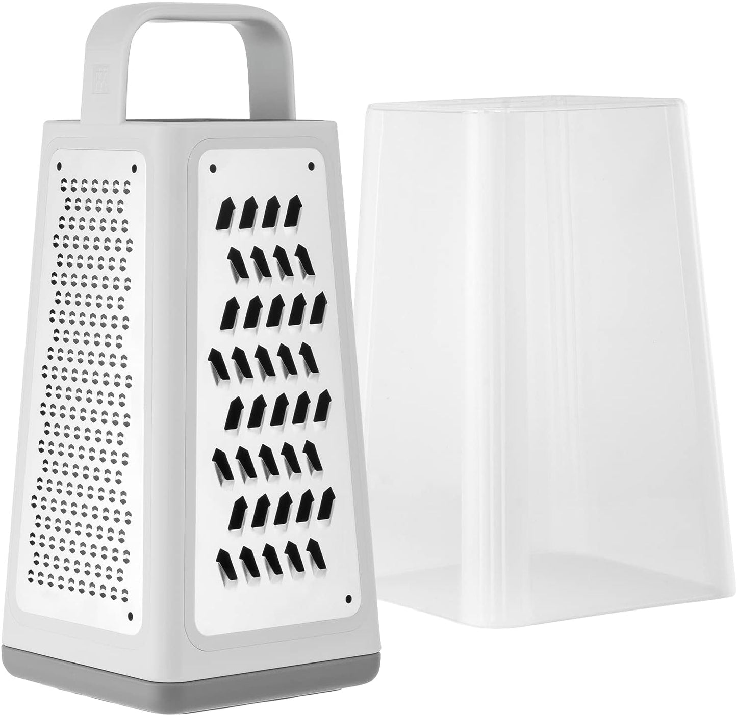 ZWILLING Z-Cut quadratische Reibe, Mehrzweck-Schäler mit Edelstahlklinge, Naty Shop