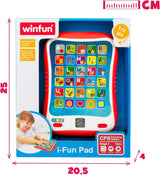 winfun ColorBaby 44256 Lerntablett mit Licht und Sound, Babyspielzeug, Naty Shop