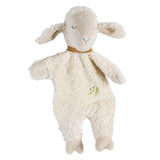 Fehn Baby-Handpuppe Krokodil – Plüschtier mit Rassel, Raschelpapier, Beißring und Quietscher – Baby-Handpuppe – Schnappspielzeug für Babys und Kleinkinder ab 6+ Monaten Babyspielzeug Naty Shop Schaf Natur
