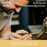 BARISTA ROYAL Bio Kaffeebohnen 1kg „Special Selection“ | Frische Kaffeebohnen direkt gehandelt | 70 % Arabica, 30 % Robusta Kaffee ganze Bohnen | Ideal für Vollautomaten und Filtermaschinen
