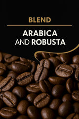 Kaffeebohnen 1 kg – Hochwertige Arabica- und Robusta-Espressobohnen, handgeröstet über einem Holzfeuer für ein reichhaltiges und aromatisches Kaffeeerlebnis aus ganzen Bohnen