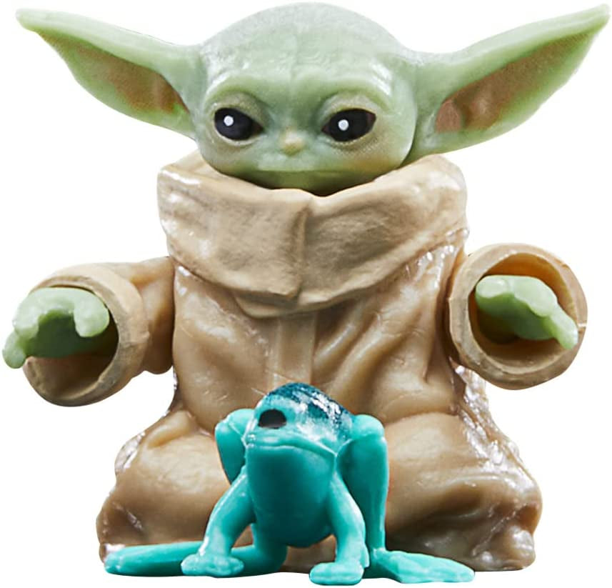 Star Wars Hasbro Black Series Grogu, The Mandalorian Zu Figure, Geeignet für 15 cm große Actionfiguren zum Sammeln, Für Kinder ab 4 Jahren, Multi, F4357 Actionfiguren Naty Shop