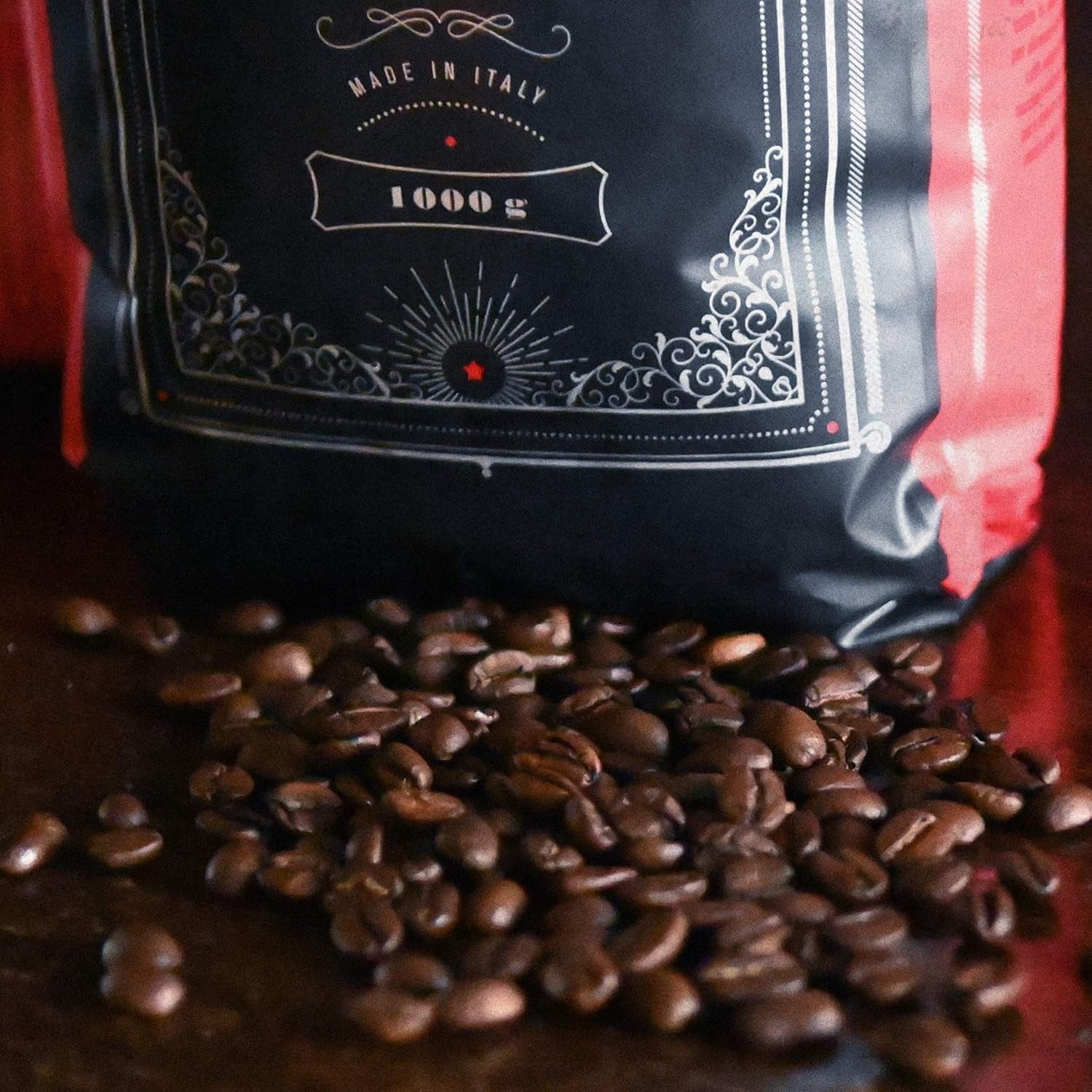 NEU | LIEBSTERN KAFFEE | Kaffeebohnen 1kg | SUPERCREME | Kaffee mit besonders niedrigem Säuregehalt | Die besten Espressobohnen für Vollautomaten | Mittlere Röstung mit viel Geschmack