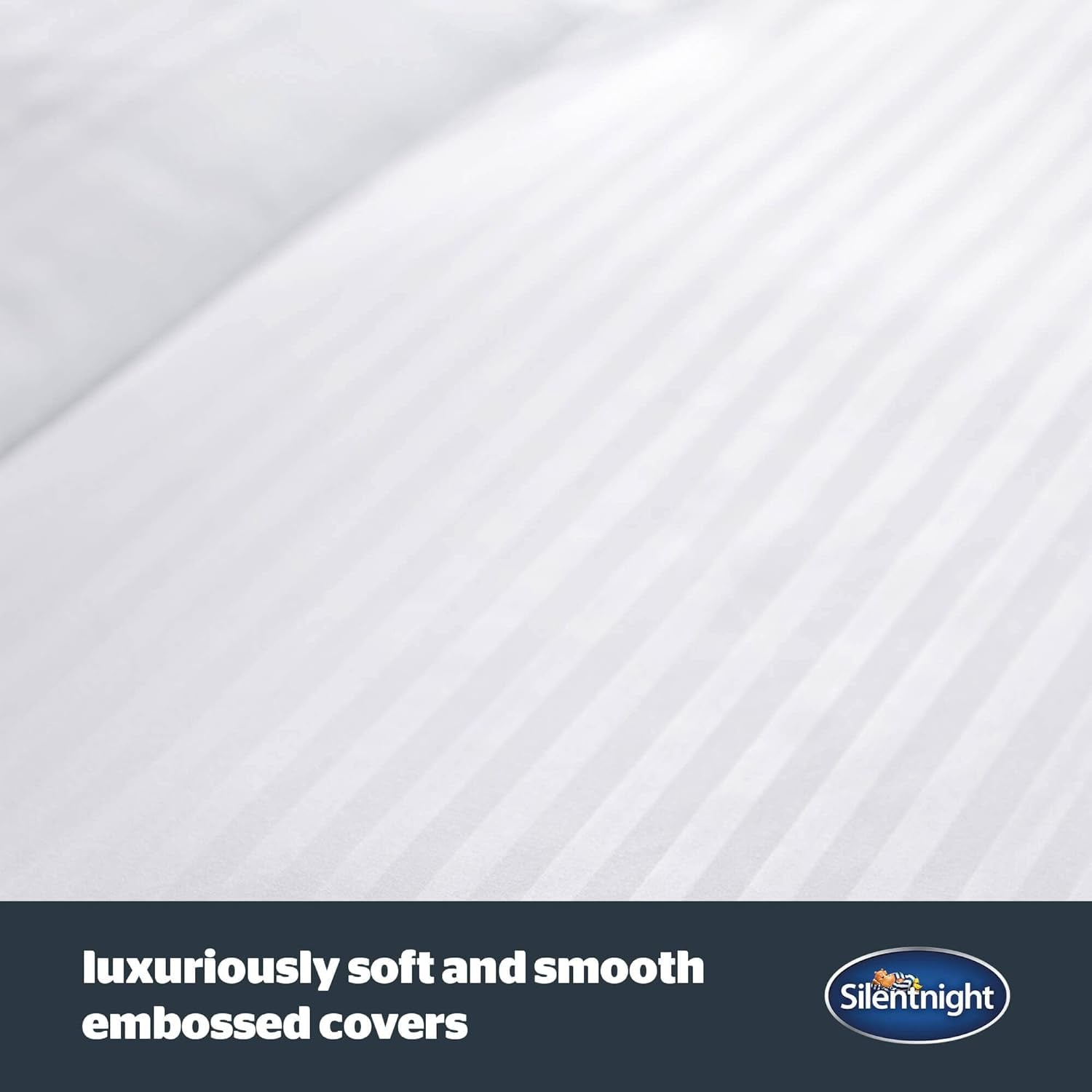 Bettdecke Silentnight Hotel Collection 10,5 Tog – Doppelbett, Polyester, weiß Bettdecken und Steppdecken Naty Shop