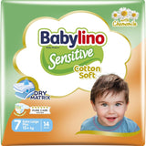 Windeln für empfindliche Babys, Größe 6, extra groß (13-18 kg), 114 Windeln
