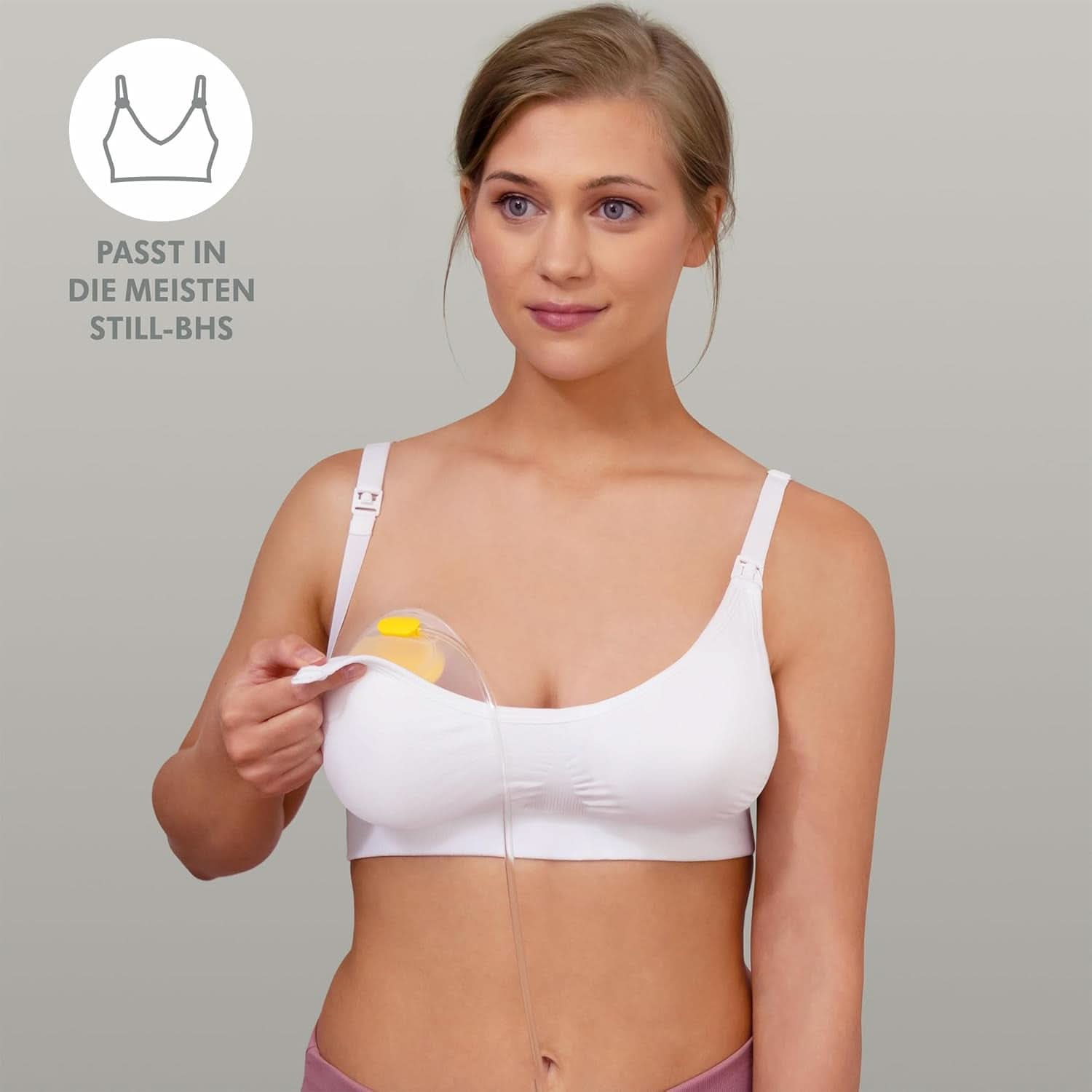 Medela Solo Freisprech-Milchpumpe | Kompakte und intuitive elektrische Milchpumpe zum einseitigen Abpumpen. Lebensmittel- und Stillzubehör Bebe Naty Shop