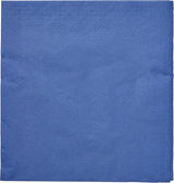 SER4230239 Serviette 40 x 40, 2-lagig, 1/4-Faltung, 100 Servietten, 2-lagig, glatte Kante, blau