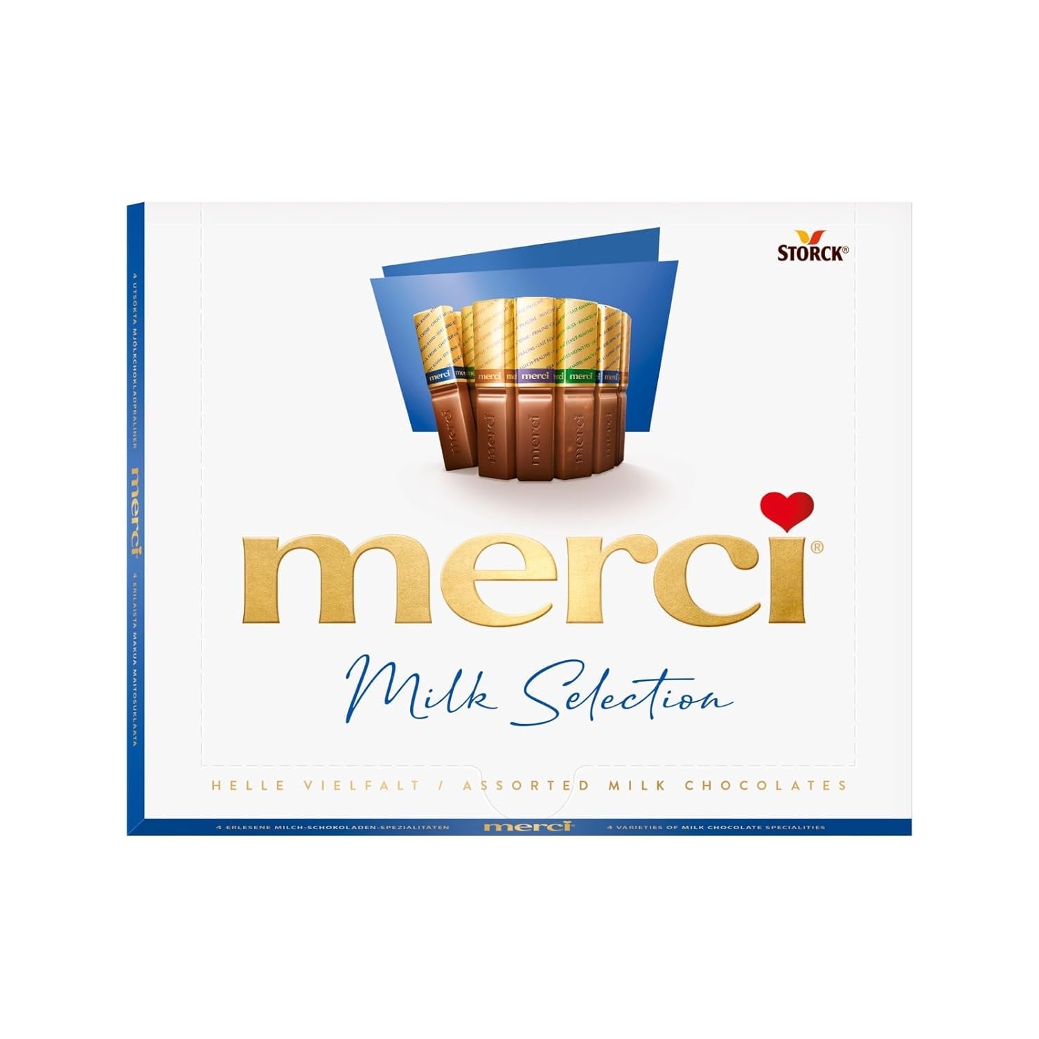 merci Finest Selection Mousse au Chocolat Sorte – 1 x 210 g – Spezialitäten Erlesenes Schokoladenmousse – Gefüllte und ungefüllte Pralinen