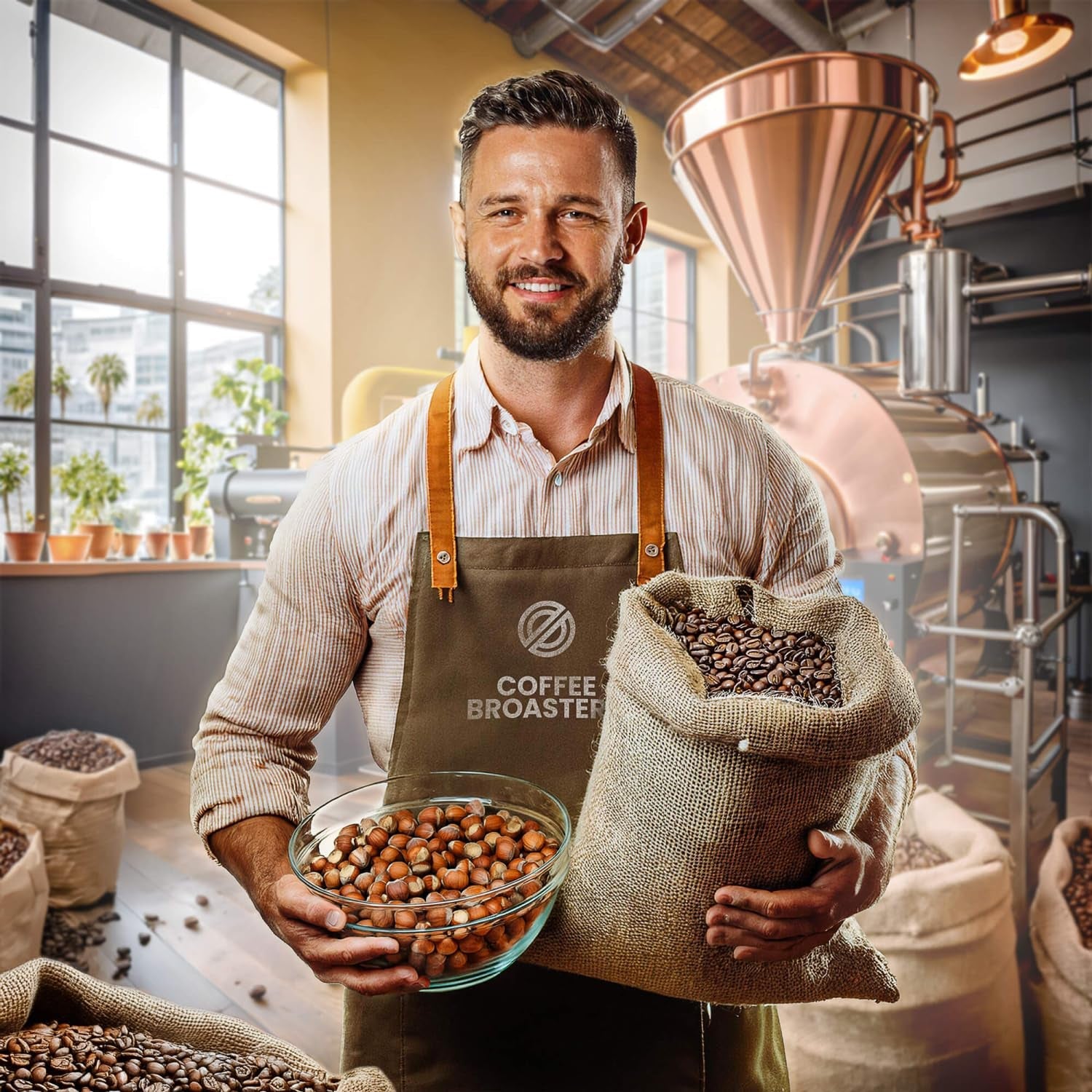 Satz Kaffeebohnen 2x1kg 2000g | Brasilien Mogiana | Brasilianischer Kaffee | Spezialkaffee | Frisch frittiert | Handwerklicher Kaffeeröster