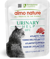 Almo Nature HFC Urinary Help – Nassfutter für Katzen – Unterstützung für die Harnwege – Atlantischer Tunfisch & Cranberries – Human Grade, Monoprotein, Glutenfrei – 24 x 50 g