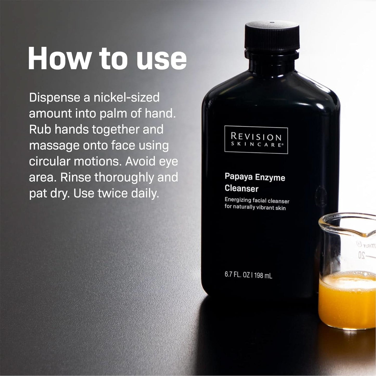 Revision Skincare, Papaya Enzyme Cleanser, 198 ml Kosmetik und Schönheit Naty Shop