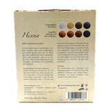 Henna - Kupfer - Natürliche Haarfarbe und Haarpflege - Pulver - 200g Haarfärbemittel Naty Shop
