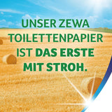 Zewa Proven – 48 Rollen – Das erste Toilettenpapier mit Strohanteil – 3 Schichten
