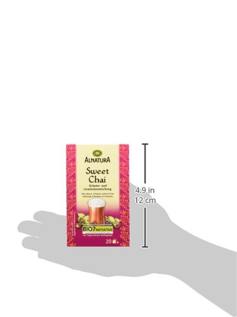 Sweet Chai Bio-Tee, 20 Teebeutel, 40 g (3er-Pack)