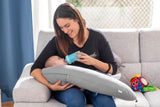 Innovagoods – Multifunktionales Stillkissen, ergonomisches Design für die Entspannung von Mutter und Kind, verstellbar für verschiedene Positionen, waschbar, farbig, Polycotton-Zubehör, Lebensmittel und Stillen, Baby Naty Shop