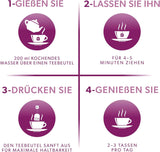 Nutra Tea Holunder & Echinacea, Immunitäts- und Erkältungstee, Tee zur Immununterstützung, Erkältungsbekämpfung, 20 wiederverwendbare Teebeutel, natürlicher Kräutertee