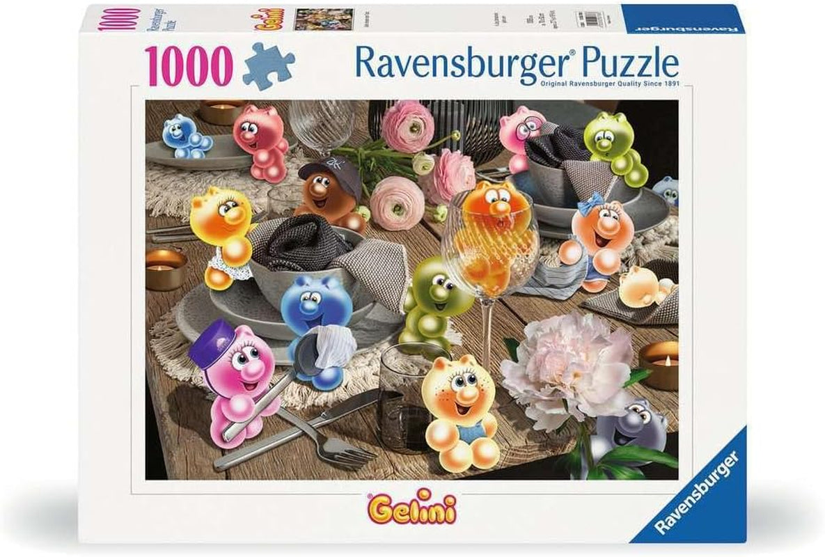 Ravensburger Puzzle 12000788 – Gelini deckt den Tisch – 1000-teiliges Puzzle für Erwachsene und Kinder ab 14 Jahren, Puzzle Naty Shop Standardtitel