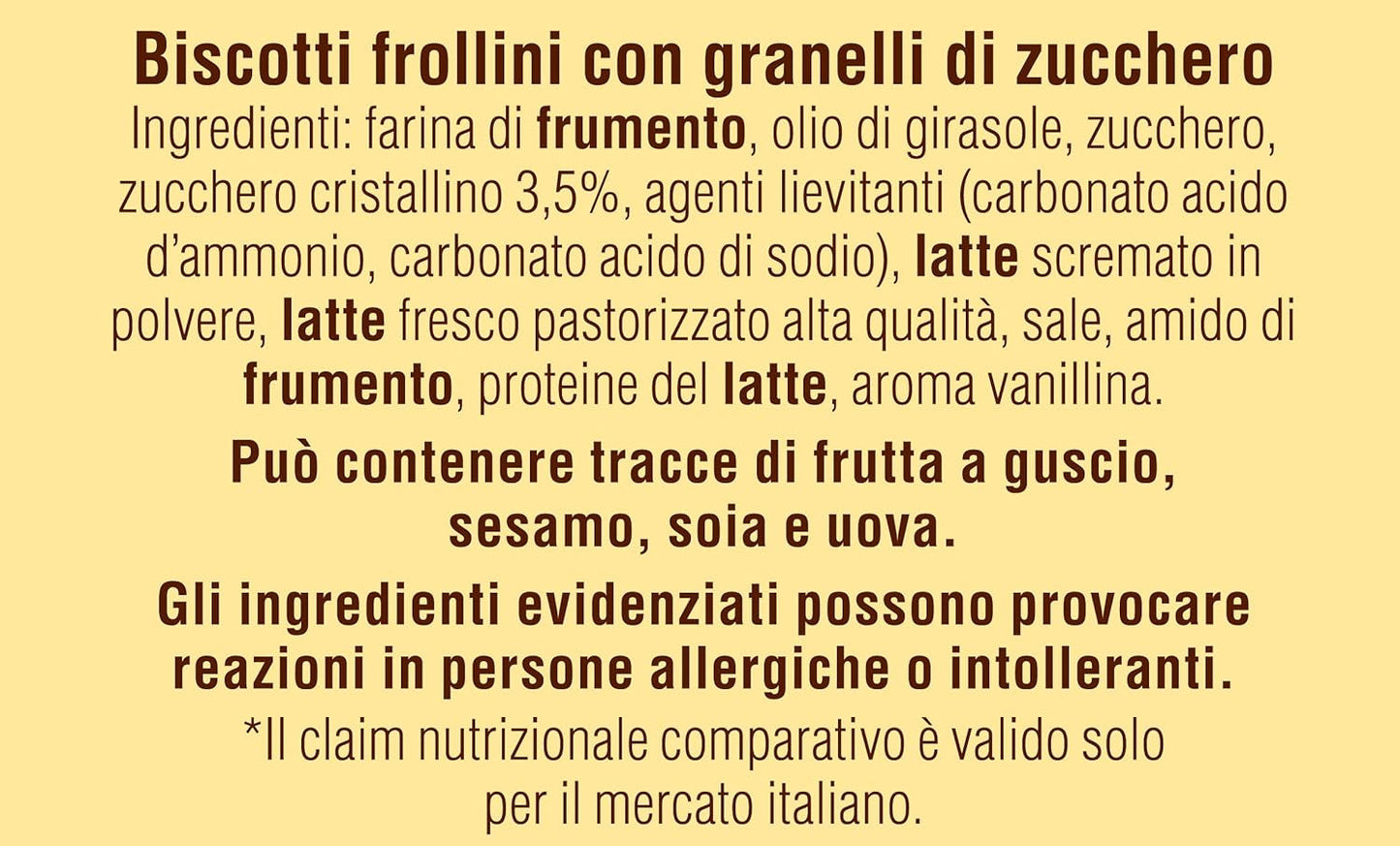 White Mill Frollini Galletti Kekse mit frischer Milch, 100 % italienisch, 350 g