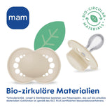 MAM Original Day & Night Matt Schnuller | 6-16 Monate | Schnullerset | Akzeptanz 94 % | Verhindert unerwünschte Zahnausrichtung | Gemeinsam mit Zahnärzten entwickelt Silicone SkinSoft | Vogel-/Eulenmuster | 4 Stück