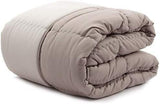 Caleffi moderne Steppdecke, Mikrofaser, Taupe, Doppelbett Naty Shop Bettdecken und Steppdecken