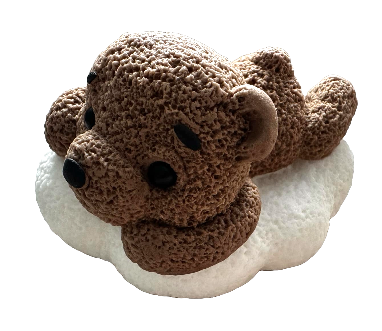 Essbare Zuckerdekoration, Bär auf der Wolke, Dekorationen von Sugar Paste Nati Shop