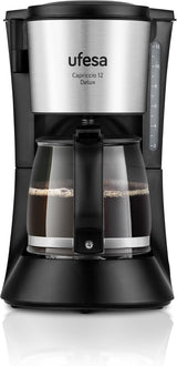 Ufesa CG7114 Capriccio Filterkaffeemaschine, 6 Tassen, 600 W, Karaffe 0,6 l, Anti-Tropf-System, automatische Abschaltung, blau
