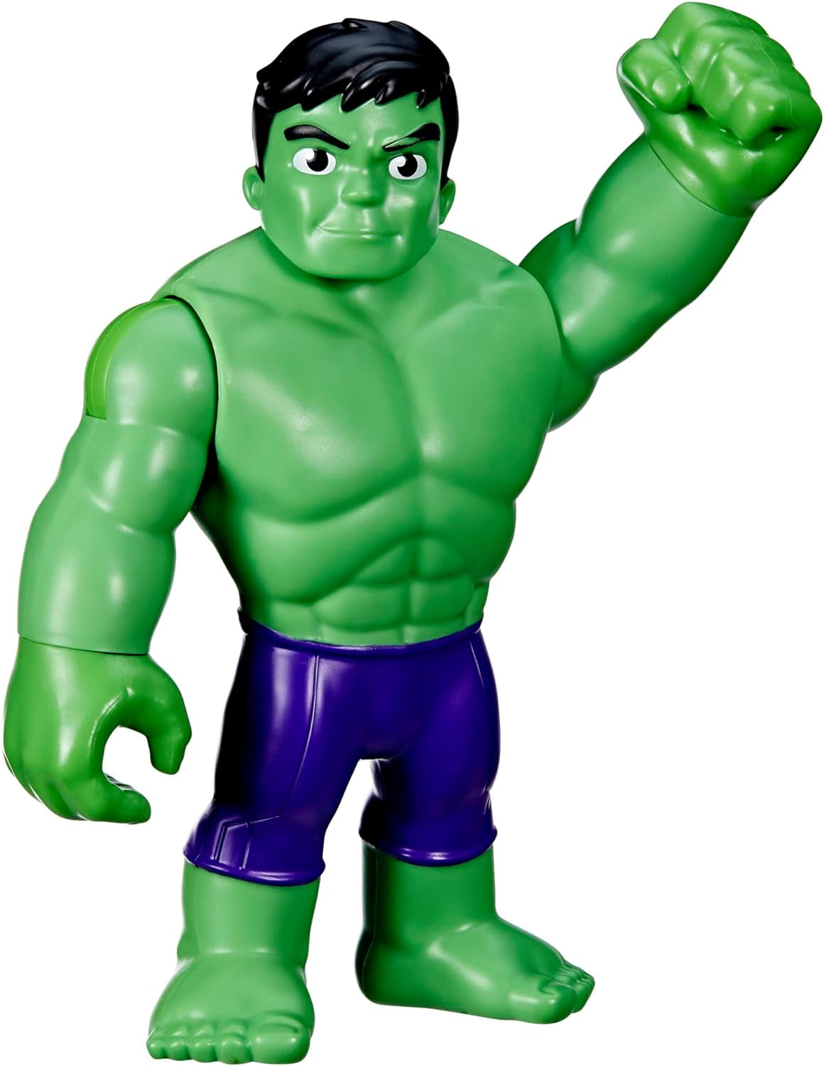 Marvel Spidey und seine erstaunlichen Freunde und seine außergewöhnlichen Freunde, riesige Heldenfigur, 22 cm, Hulk-Spielzeug für Kinder ab 3 Jahren, Einheitsgröße, Actionfiguren, Naty Shop, Standardtitel