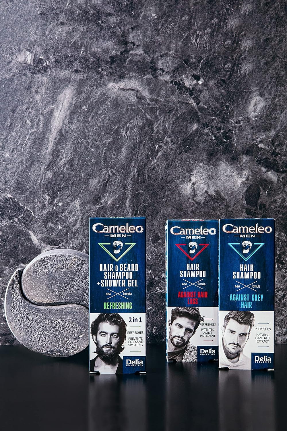 Cameleo Men – Haarwaschmittel für Männer gegen Haarausfall, 150 ml Haarpflege Naty Shop