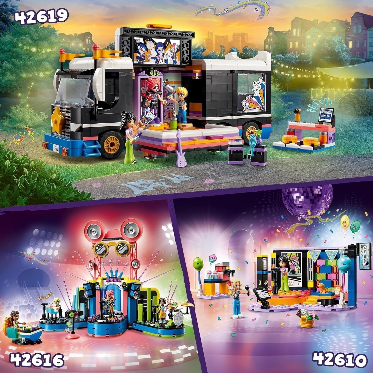 LEGO 42610 Karaoke-Party mit Freunden Bausets Besuchen Sie den LEGO-Store