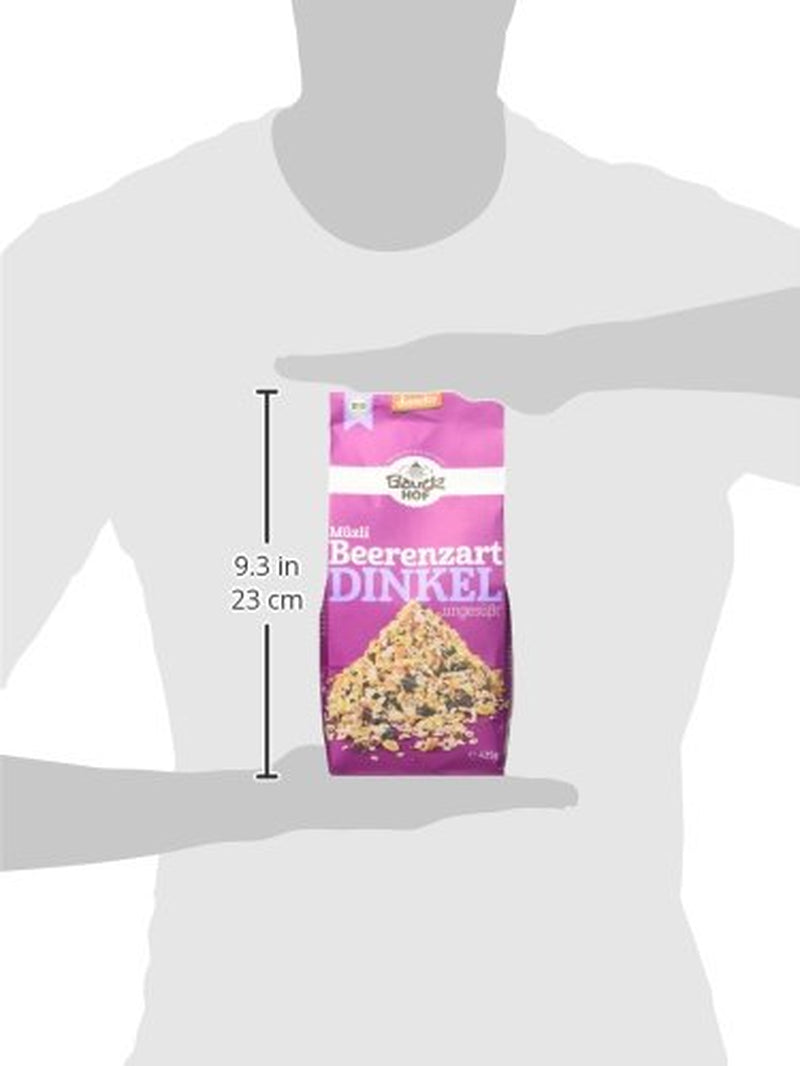 Hof Dinkelbeermüsli, ungesüßt, 425 g