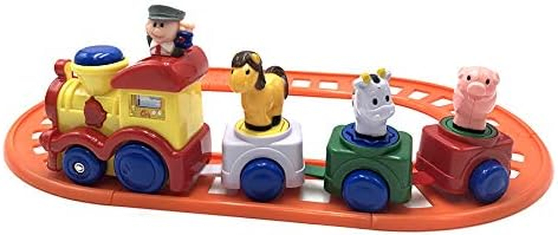 - Musikalischer Zug „Animal Farm“ (CPA Toy Group 68001), verschiedene Farben/Modelle Jucarii Bebe Naty Shop