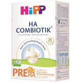 HiPP PRE HA Combiotik (4 x 600 g), hydrolysierte Milchpulverformel für Säuglinge ab der Geburt, mit natürlichen Milchsäurekulturen, für empfindliche Immunsysteme