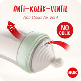 NUK Nature Sense Handmilchpumpe | Stillset mit manueller Milchpumpe, Flaschen und Stilleinlagen Ultra Dry Comfort | 6 Stück Babynahrung und Stillzubehör Naty Shop