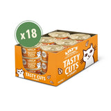 Lily's Kitchen, hergestellt aus natürlichen Zutaten, köstliche Häppchen in Hühnersauce, Nassfutter für ausgewachsene Katzen, 70-g-Dose