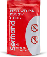 Eiklarpulver (350g) | Getrocknetes Eiklar Pulver | Eialbumin für Backen & Kochen | Ohne Zusatztoffee | Laktosefreie Zip-Bag-Verpackung